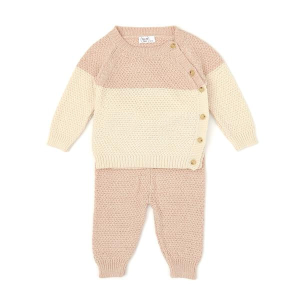 AVERY SET SHELL PINK MARL