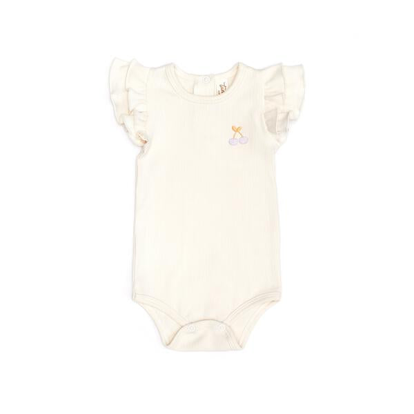 ADELE BODYSUIT Natural & lilac