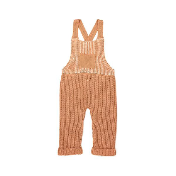 Andrew romper Pima Cotton Camel & Natural