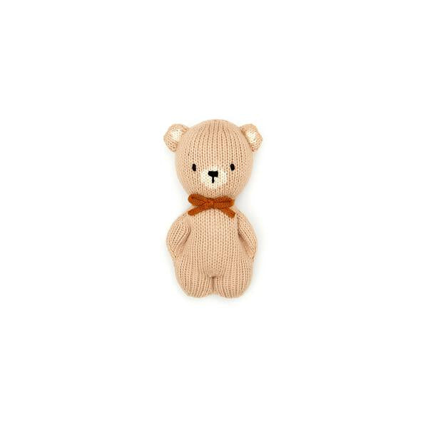 Bear Rattle Beige & tobacco