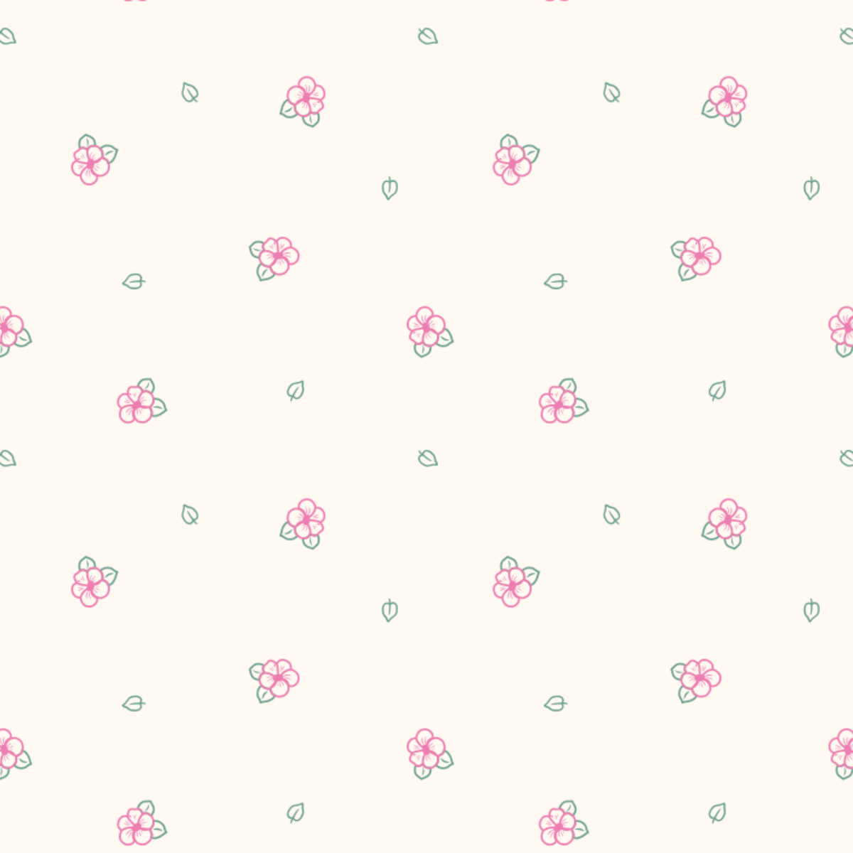 Charlotte bloomer Natural flowers - Pima Cotton