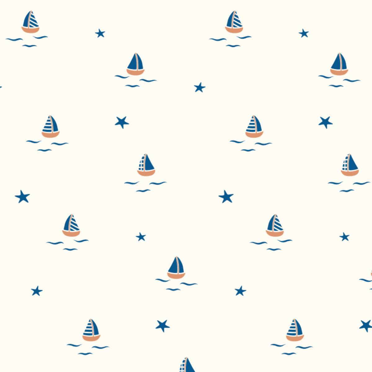 Terry top Natural boats - Cotton