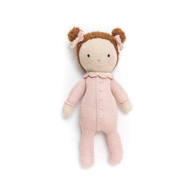 Baby Emily doll pink 11"