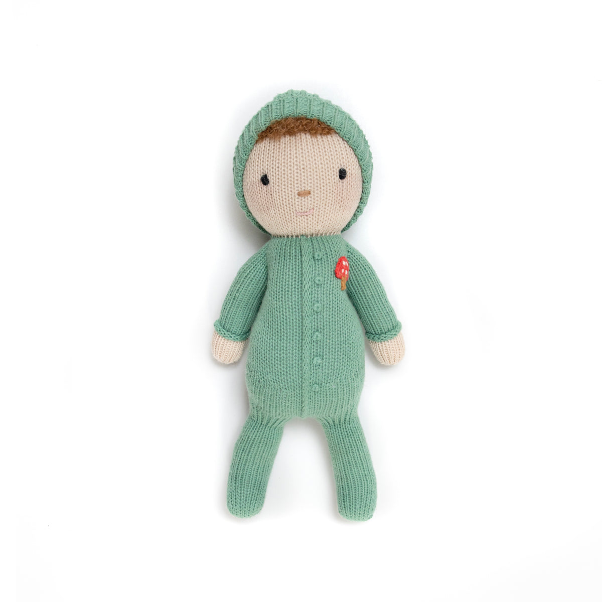 Baby Liam doll green 11"