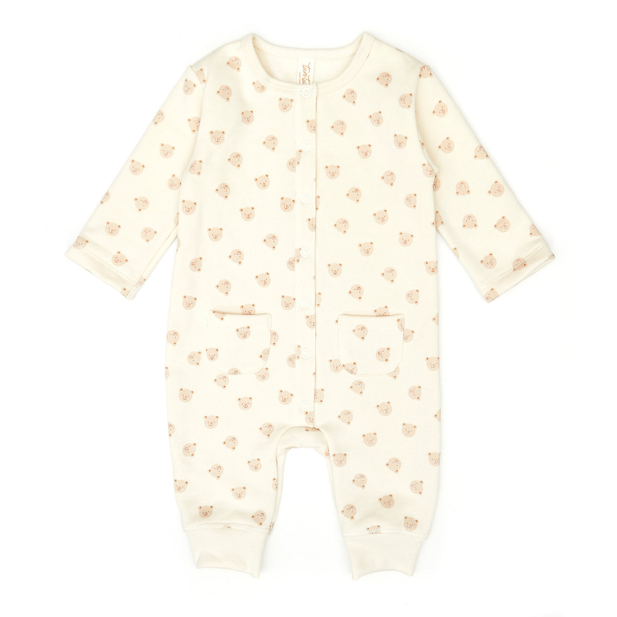 Blake jumpsuit - White swan bears - cotton