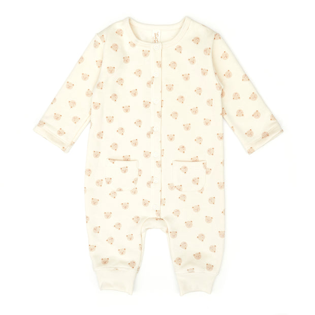 Blake jumpsuit - White swan bears - cotton