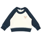Set Aspen pullover + Bobby pant - Navy & white swan - cotton