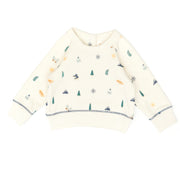 Set Aspen pullover + Bobby pant - White swan winter - cotton