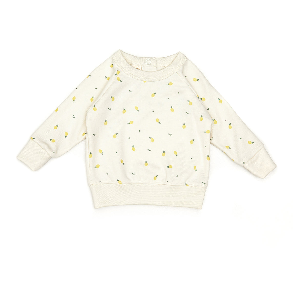 Sun Pullover pima cotton Natural lemons