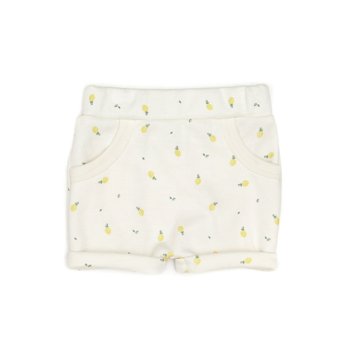 Brook Short pima cotton Natural lemons