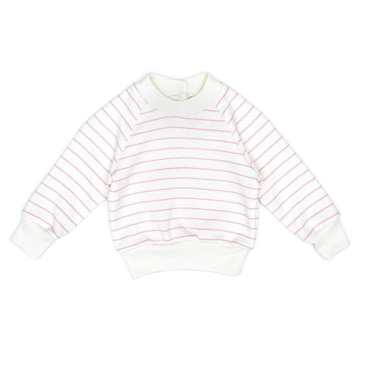 Fragrant lilac stripes Aspen Pullover