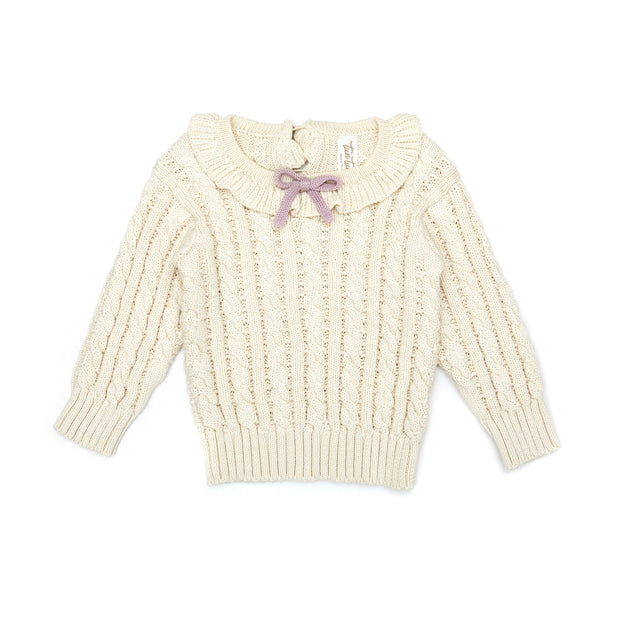 Paulette sweater Pima Cotton Natural