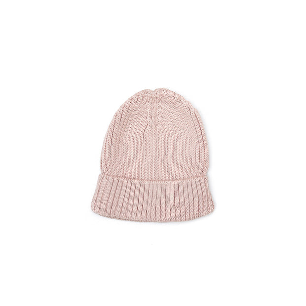 Knitted Beanie Pima Cotton Pink