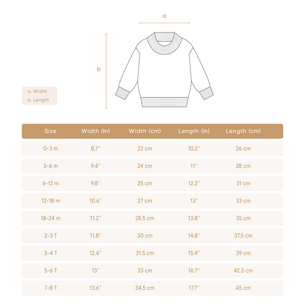 Dylan Sweater Pima Cotton Natural & cashew