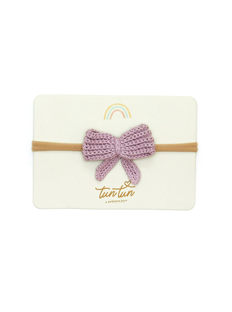 Bow headband Pima Cotton Valerian