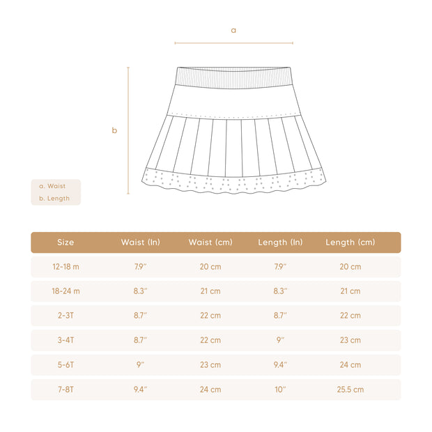 Knitted Skirt pima cotton Fondant pink marl