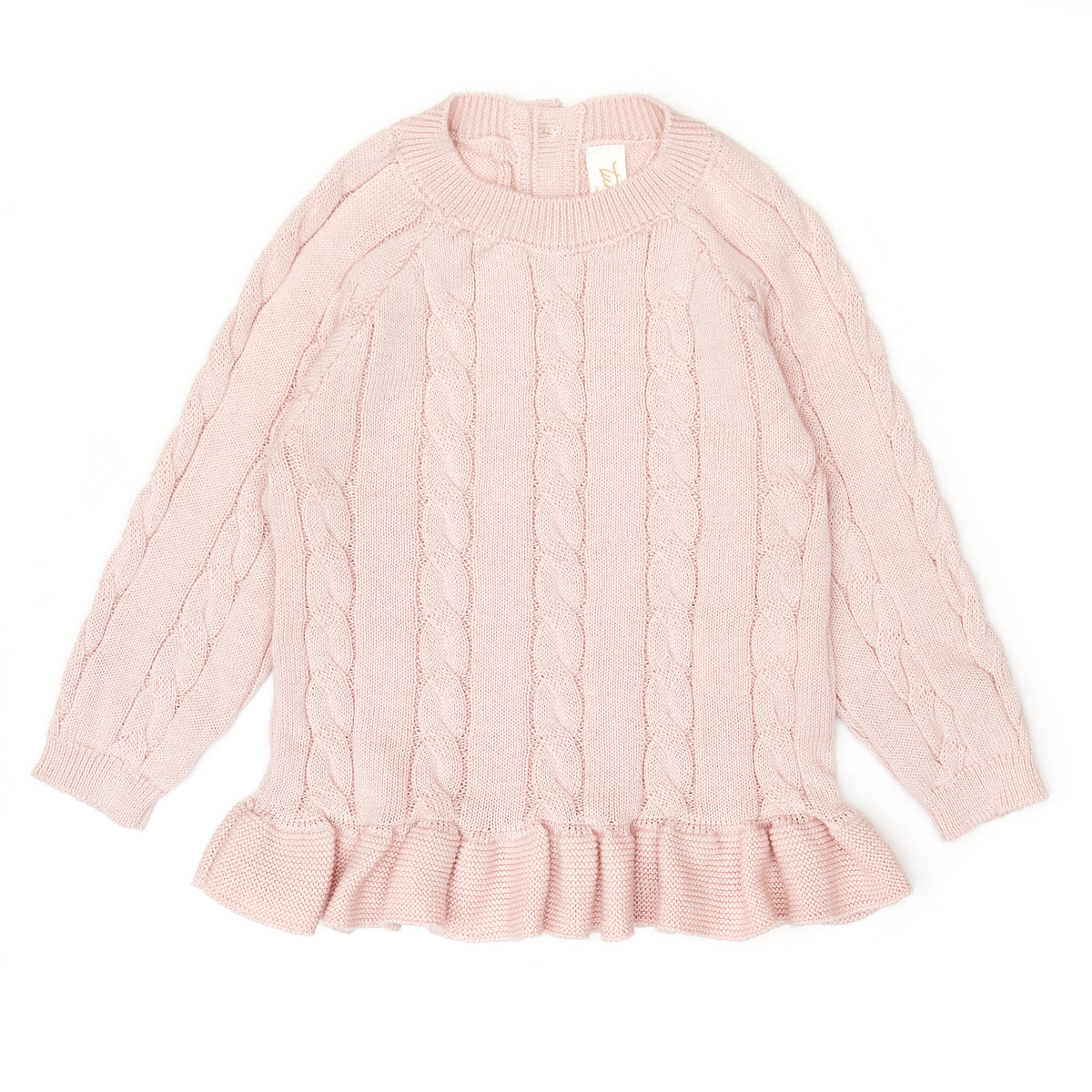 Evelyn Sweater - Rose - pima cotton
