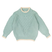 Set River Sweater + Knitted Pant - Jade - pima cotton