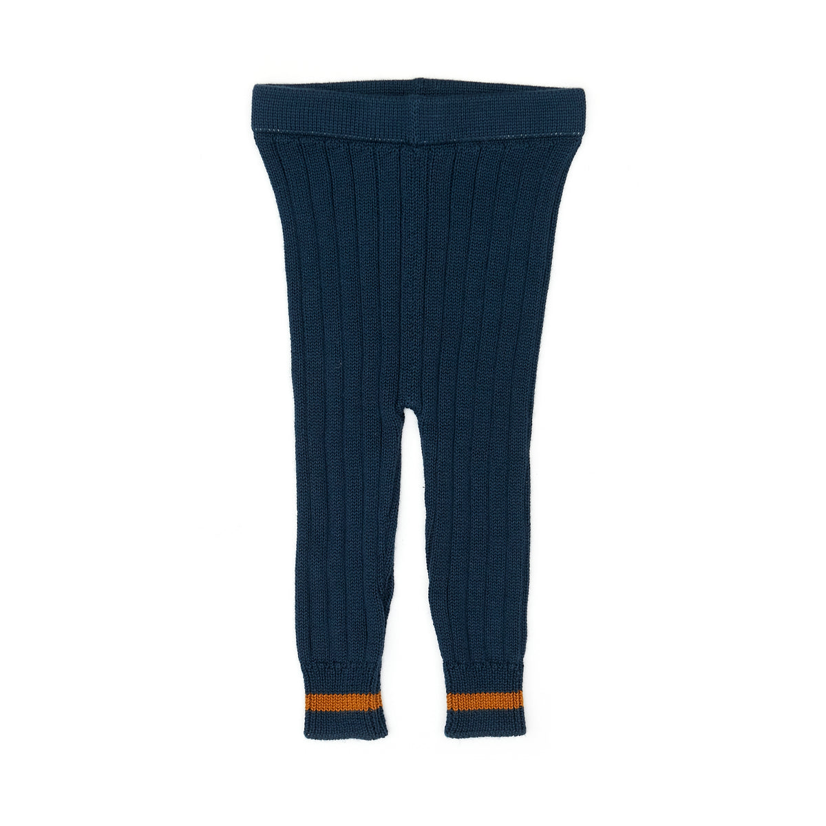 Knitted Pant - Navy- pima cotton