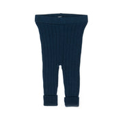 Set Holiday Sweater + Knitted Leggin - Navy - pima cotton