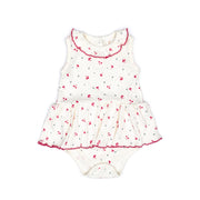 Rafa romper Natural little cherries