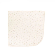 Little Flowers White Swan Pointelle Blanket