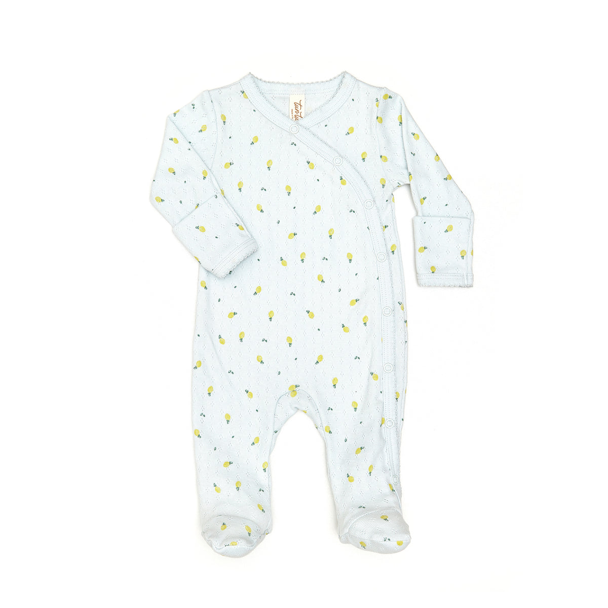 MILAN FOOTIE Light blue Lemons