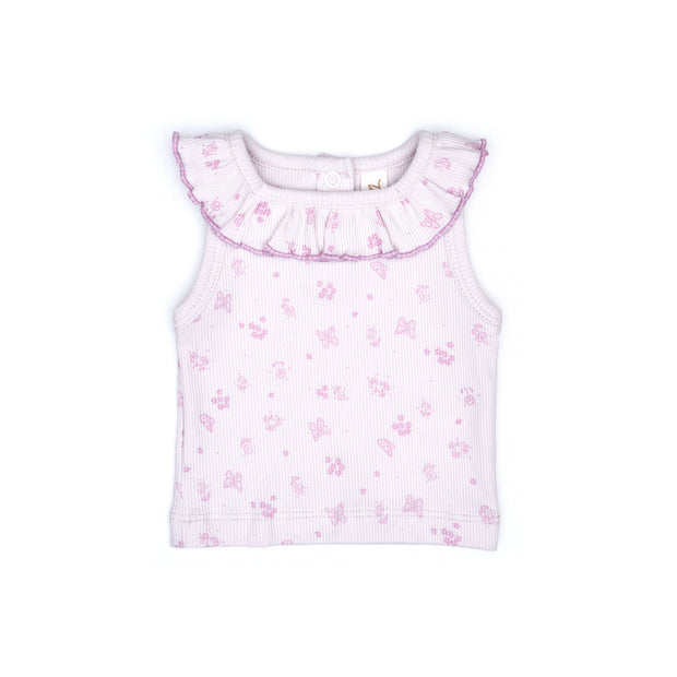 Ruffle Top Orchid ice butterflies