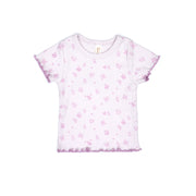 Lara Set Top + short Orchid ice butterflies