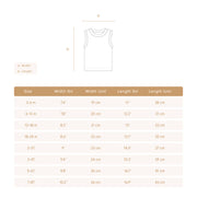 Set Sleeveless top + short natural picnic