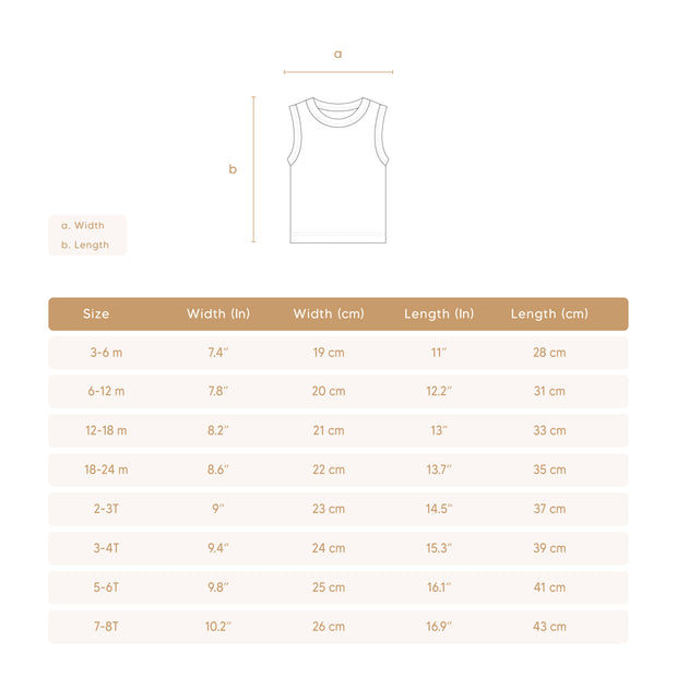 Set Sleeveless top + short natural picnic