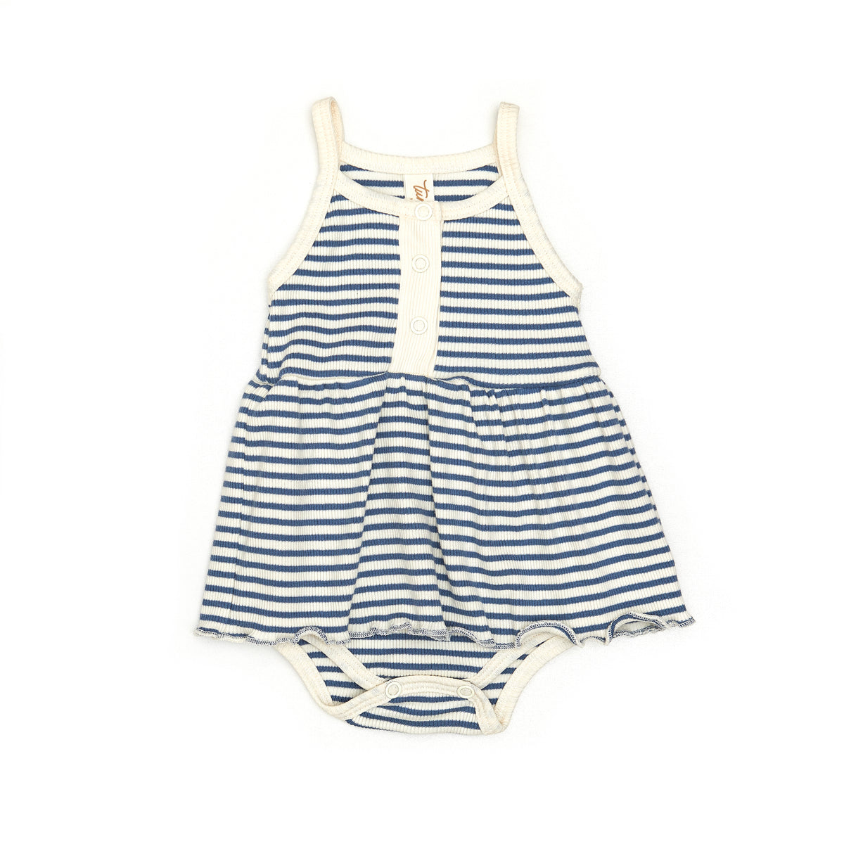 Mae Bodysuit Blue Stripes