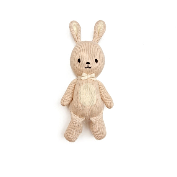 BABY BUNNY BOY 8" LIGHT BEIGE & NATURAL