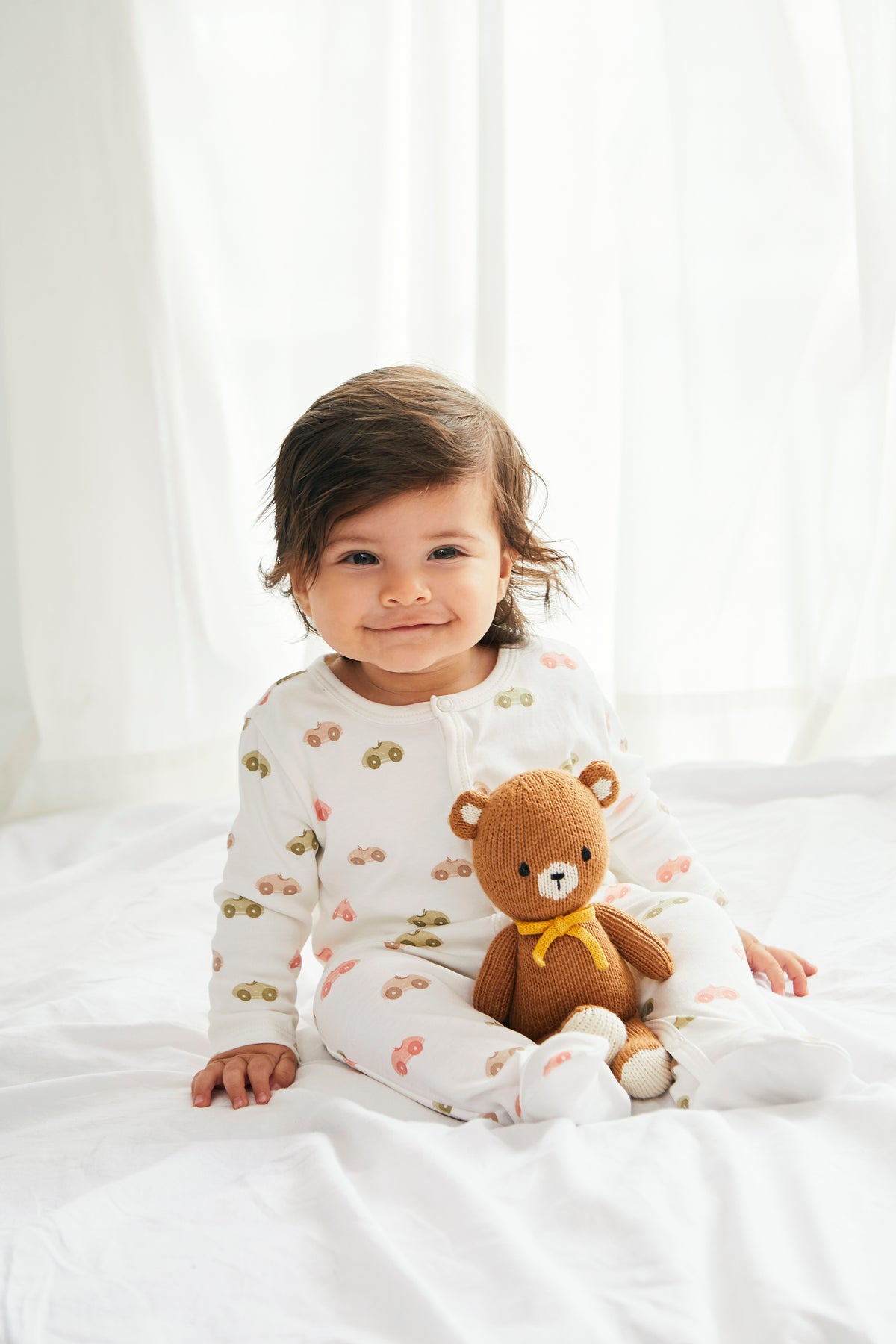 BABY BEAR 12" TOBACCO & YELLOW