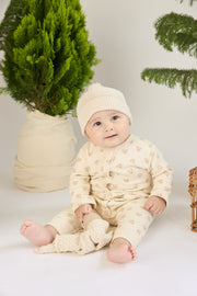 Blake jumpsuit - White swan bears - cotton