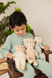 Set River Sweater + Knitted Pant - Jade - pima cotton