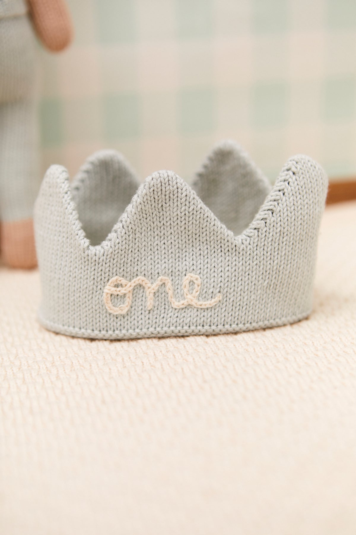 Knit Crown Light blue
