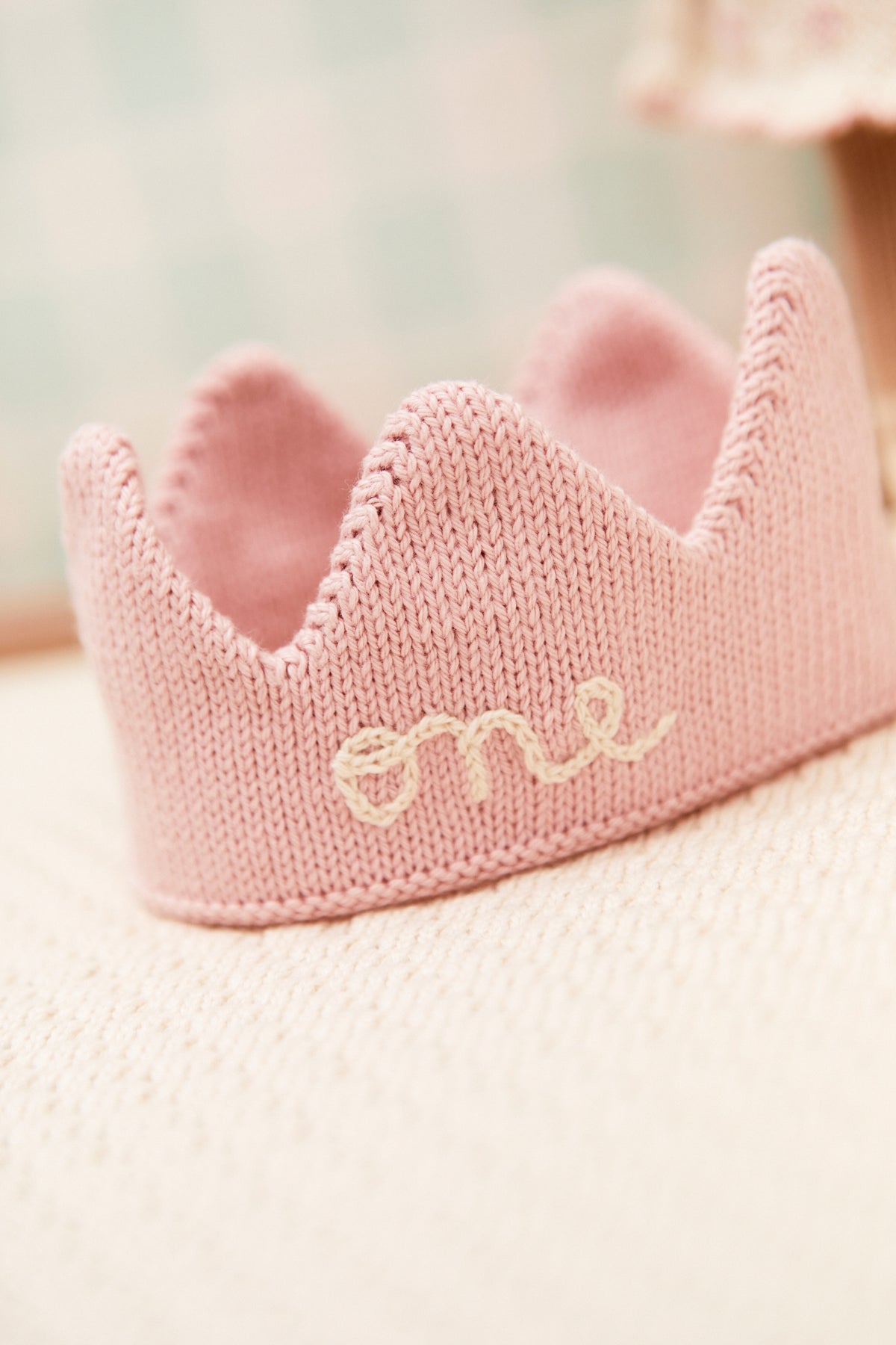Knit Crown Pink