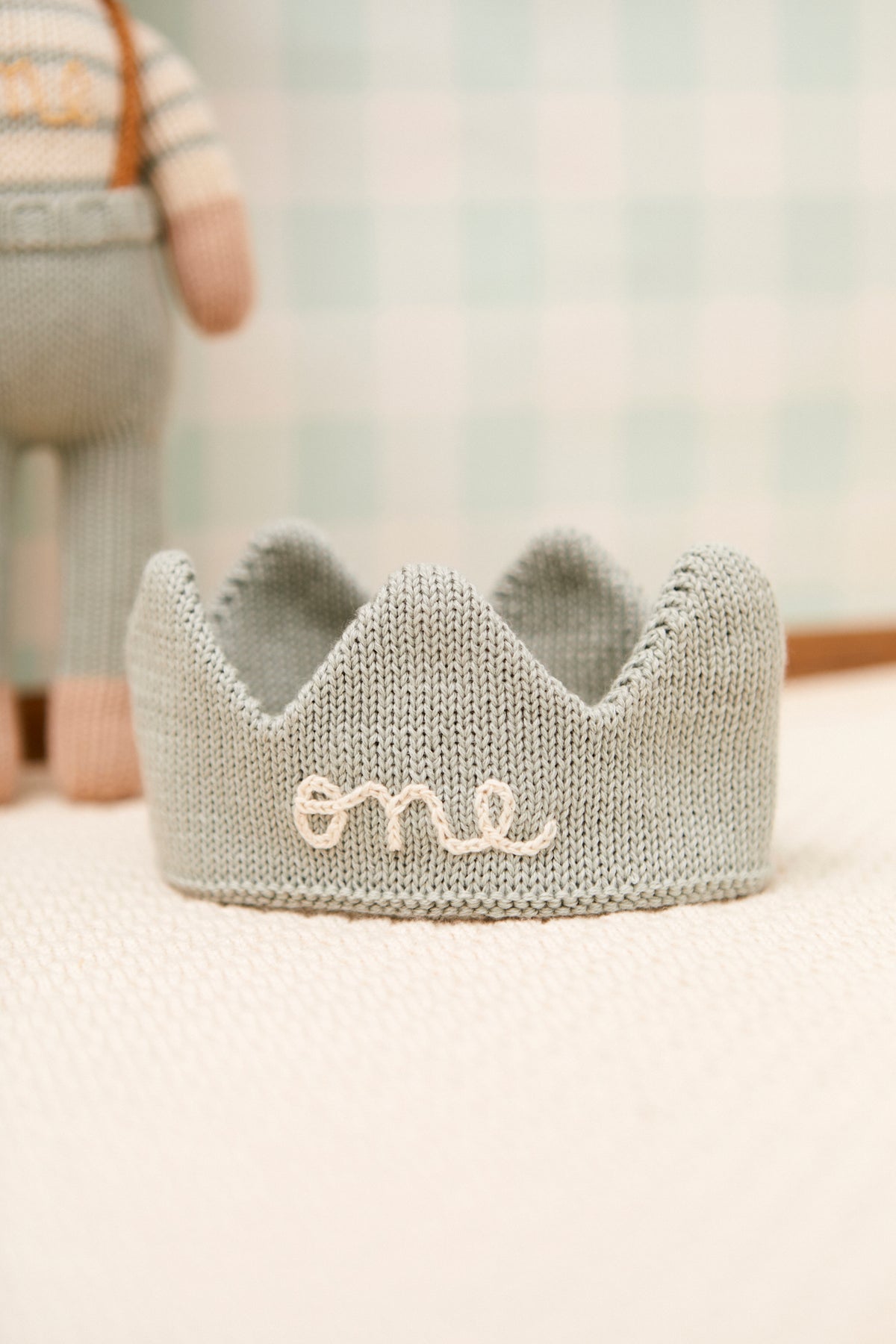 Knit Crown Smokey green
