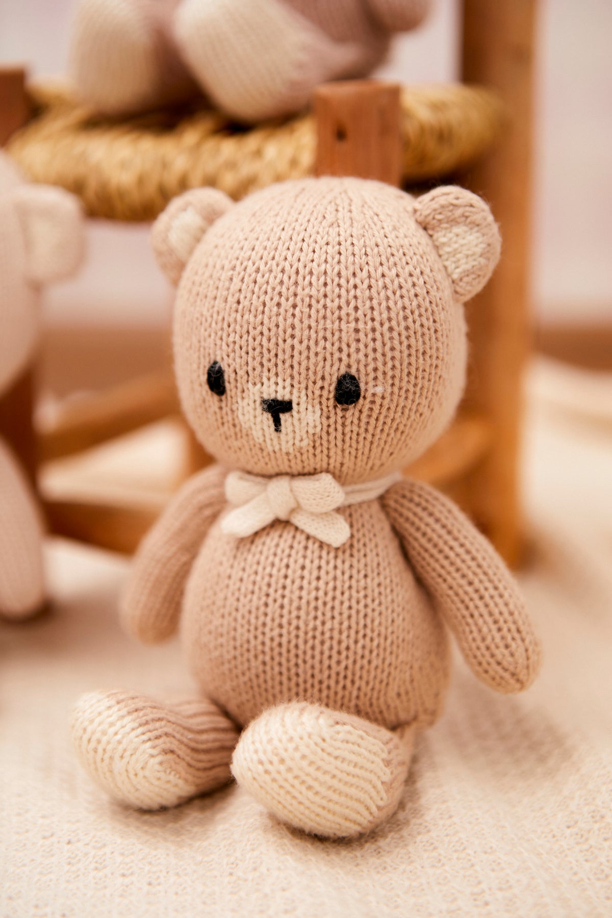 The Baby bear 8.5" Beige & Natural