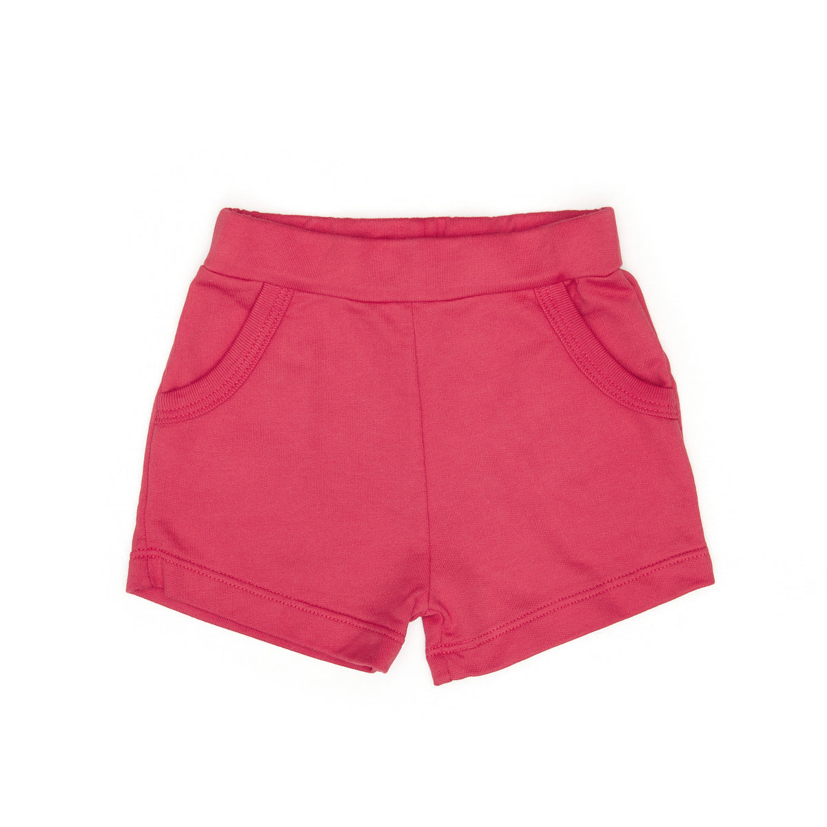 Terry short Rosa red - Cotton