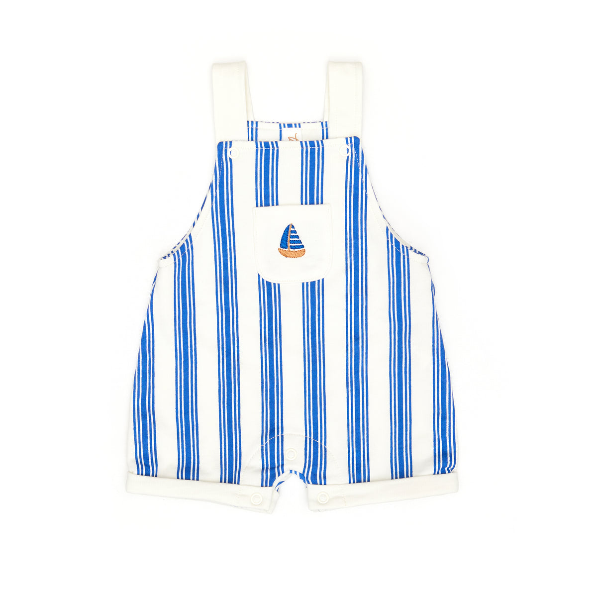 Terry overall Blue stripes - Cotton