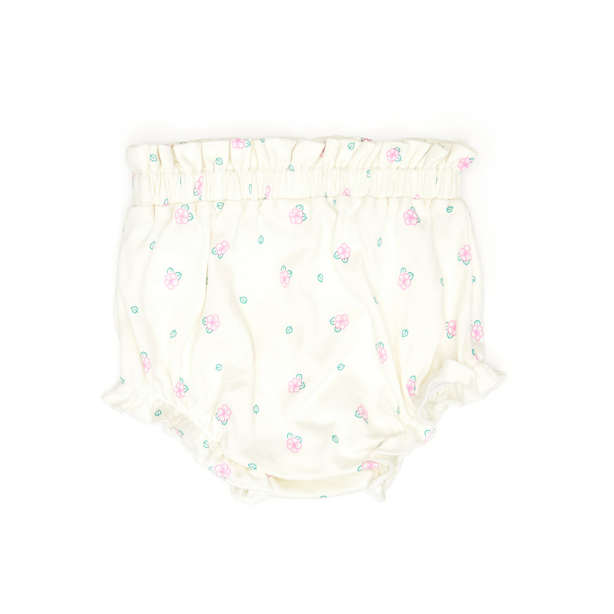 Charlotte bloomer Natural flowers - Pima Cotton