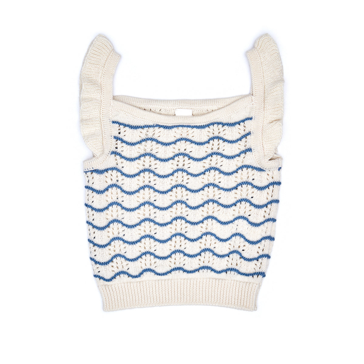 Set Elara Top + Bloomer Natural & Blue heaven