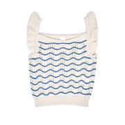 Set Elara Top + Bloomer Natural & Blue heaven