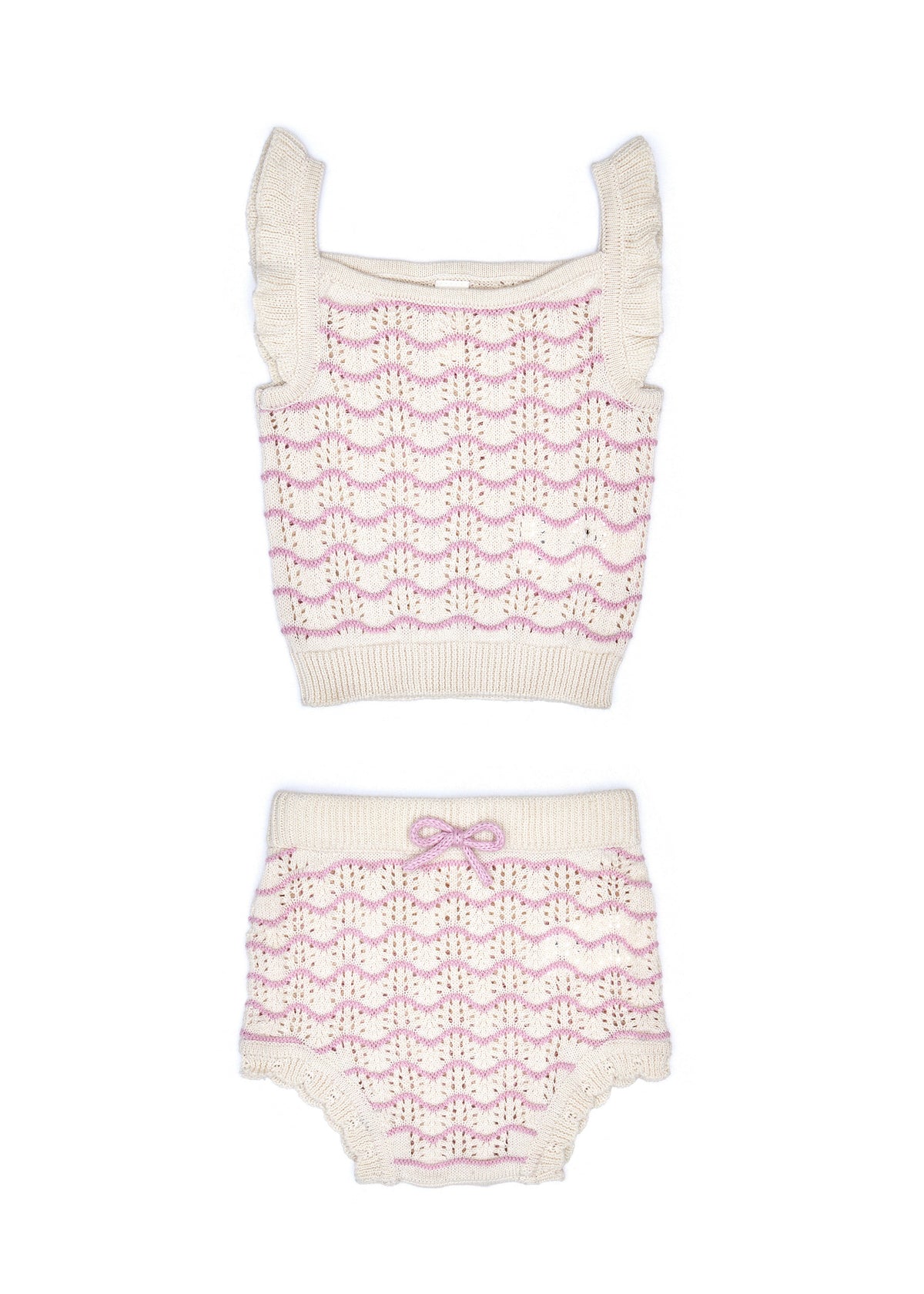 Set Elara Top + Bloomer Natural & fragrant lilac