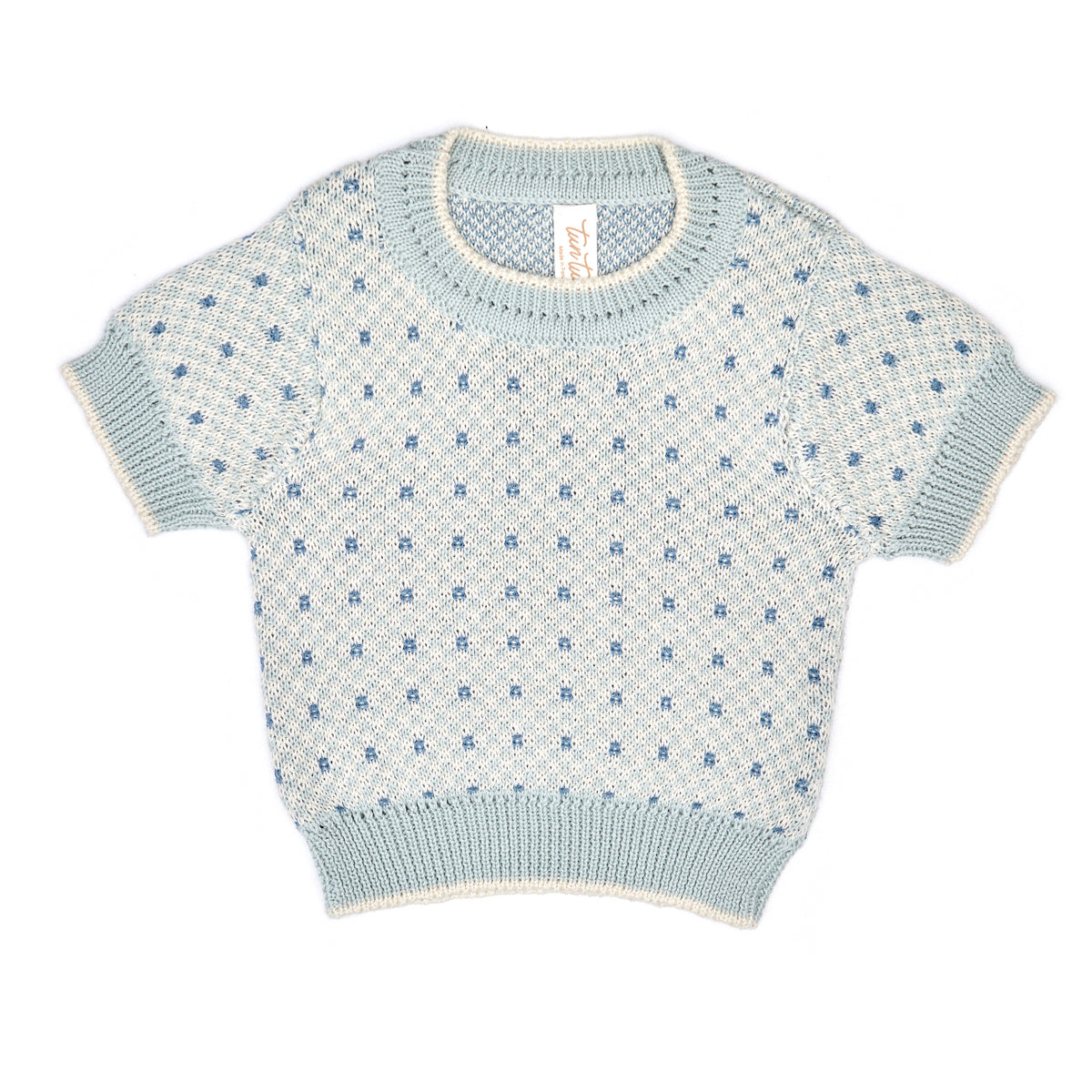 Set Oscar Top + short Light blue