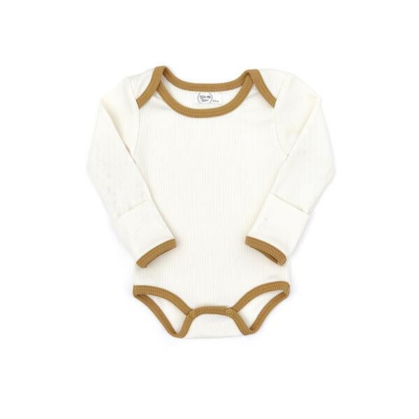 Ribbed Bodyusit Natural & Ochre