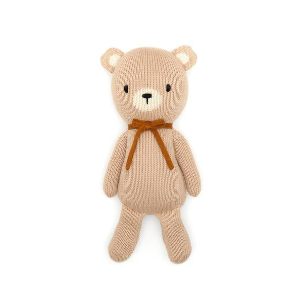 BABY BEAR 12" BEIGE & TOBACCO