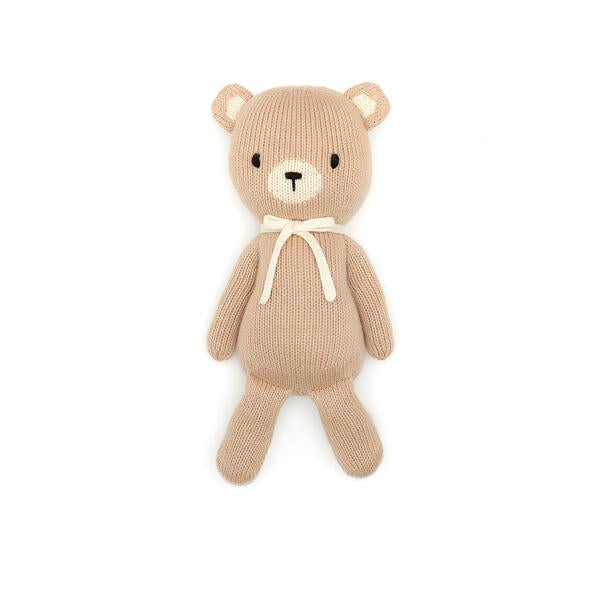 BABY BEAR 12" BEIGE & NATURAL